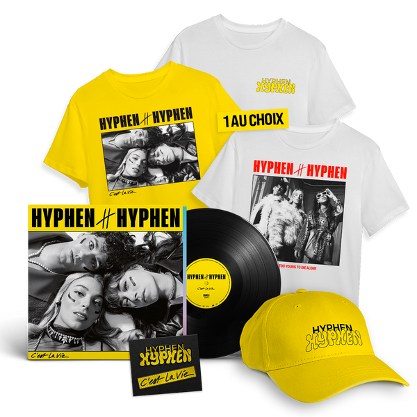 ALBUM CD OU VINYLE « C'EST LA VIE » + T-SHIRT + CASQUETTE + PATCHS