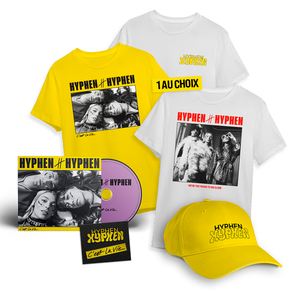 ALBUM CD OU VINYLE « C'EST LA VIE » + T-SHIRT + CASQUETTE + PATCHS